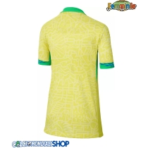 Maglie da calcio Brasile Prima Maglia Femminile Copa America 2024 Manica Corta